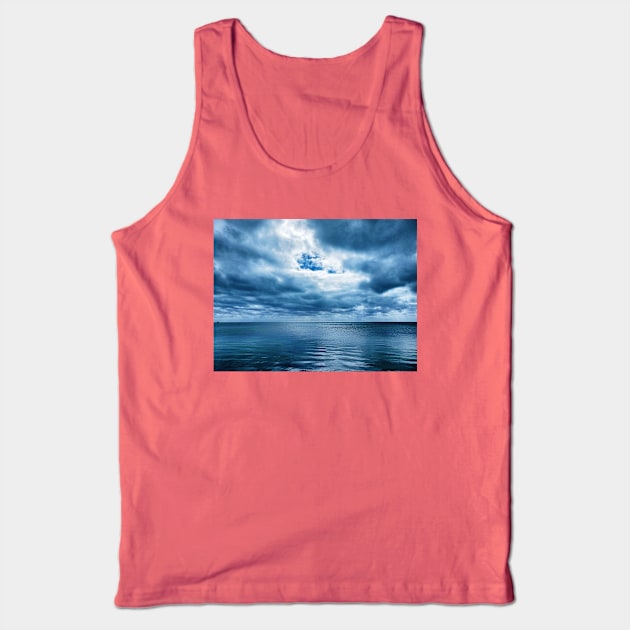 Storm Rolling In Tank Top by Rosemarie Guieb Designs